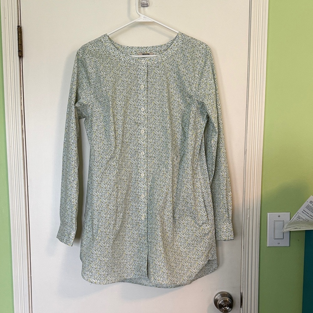 Duluth Floral Button-Up Long Sleeve Shirt